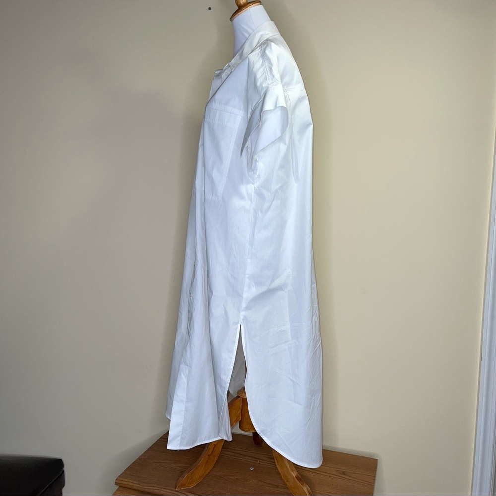 Zara White Button Down Shirt - Picture 4 of 9